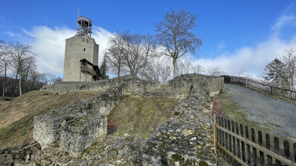 Wandern im Salzgitter Höhenzug Burg Lichtenberg