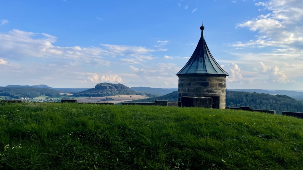 Ausblick Festung Königstein Rundturm